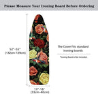 Hummingbird Rose Ironing Board Cover Standard Size 15 x 54 Stain Resistant - Image 5