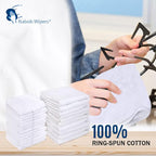 Nabob Wipers Terry Rags 10lb Bulk White Towel Rag Multipurpose 12x12 Inches100% - Image 3