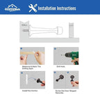 HOMOTEK 6 Pack Heavy Duty Solid Rigid Door Stop - Image 4
