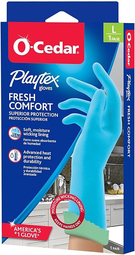 PLAYTEX Fresh Comfort Large Gloves, 1 CT by Playtex