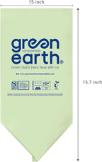 Green Earth Compostable Bags for Countertop Compost Bins, 1.2 Gallon, Extra - Image 3