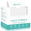 Disposable Face Towels, Facial Cleansing Cloths, Extra Soft Makeup Removing by Loske