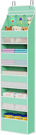 Univivi 6-Shelf Over Door Hanging Organizer Fabric Baby Door Storage by Univivi