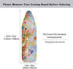 Flower Butterfly Ironing Board Cover and Pad Heat Reflective Stain Resistant - Image 5