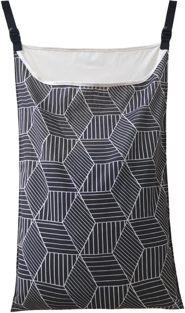 Adjustable Space Saving Door Hanging Laundry Hamper Bag Hanging Laundry Bags by HDHYK