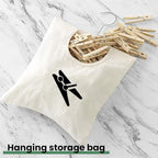 Laundry Clothespin Bag, 12 x 11 in Hang on Line Clothes Pin Hanging Bag Hanging - Image 5