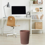 JiatuA Small Trash Can Plastic Wastebasket Round Garbage Container Bin - Image 4
