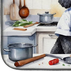 Caroline's Treasures DAC6302DDM Black Poodle The Chef Dish Drying Mat Absorbent - Image 4