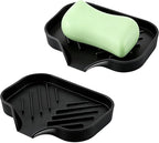Sponge Holder with Drain Spout, Silicone Soap Dish by Unknown