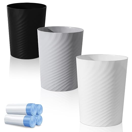 UUJOLY Bathroom Small Trash Can by UUJOLY