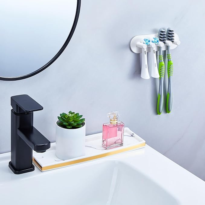 Electric Toothbrush Head Holder, Toothbrush Holders Wall Mounted, Adhesive - Image 5