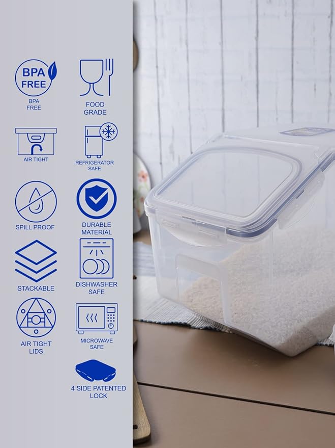Lock & Lock Bulk Storage Bins Food Storage Container - Image 9
