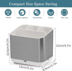 Toothbrush Holders for Bathrooms, Kids Electric Toothbrush and Toothpaste Holder - Image 6