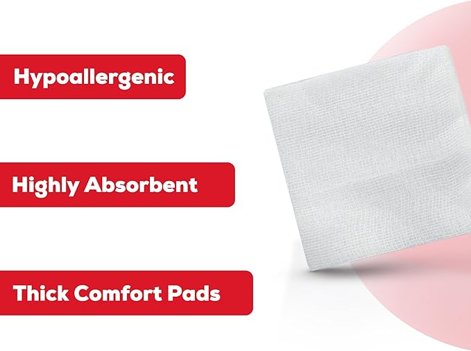 HEALQU 1000 Gauze Pads 2x2 - Image 3