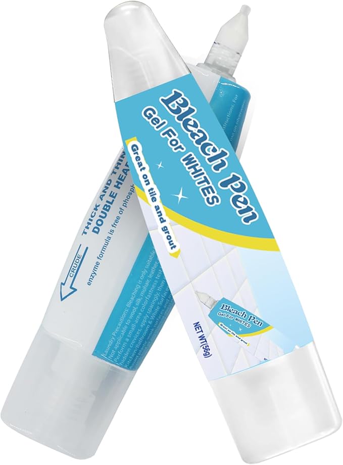 Bleach Pen, Bleach Pen For Clothing, Stain Remover Pen, Instant Travel Stain by Unknown