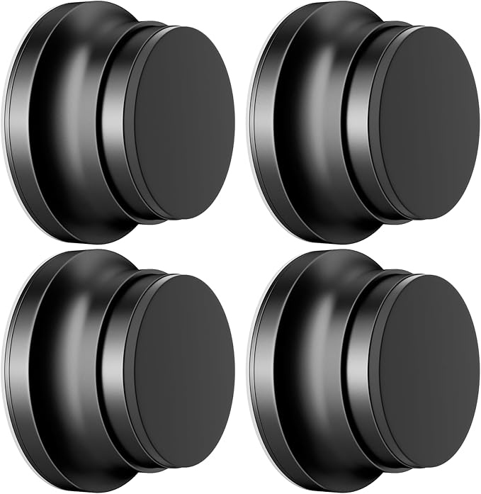 4PC Door Stoppers for Wall, 1.65 x 0.9 Inch Door Knob Wall Protector by Sckeinwg
