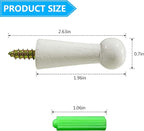 Screw-On Solid Wood Hook Coat Hook Towel Hook Shaker Pegs - Image 2