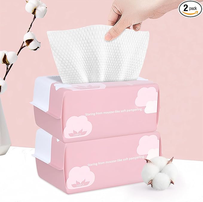 Disposable Face Towel Face Cloths by Cayxenful