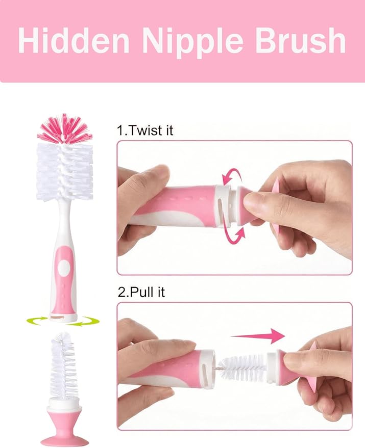 5 in 1 Bottle Cleaner Brush Set - Image 4