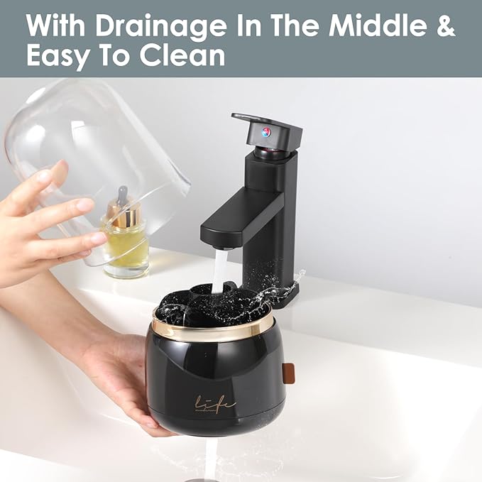 Toothbrush Holders for Bathrooms, Rotating 5-Slot - Image 3