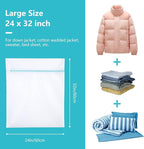 OTraki Mesh Laundry Bag for Delicates, 24 x 32 inch Large Mesh Delicates Bag - Image 7