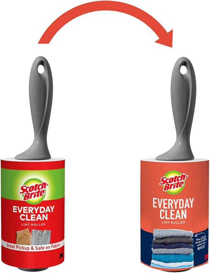 Scotch-Brite Everyday Clean Lint Roller, Lint Remover - Image 9