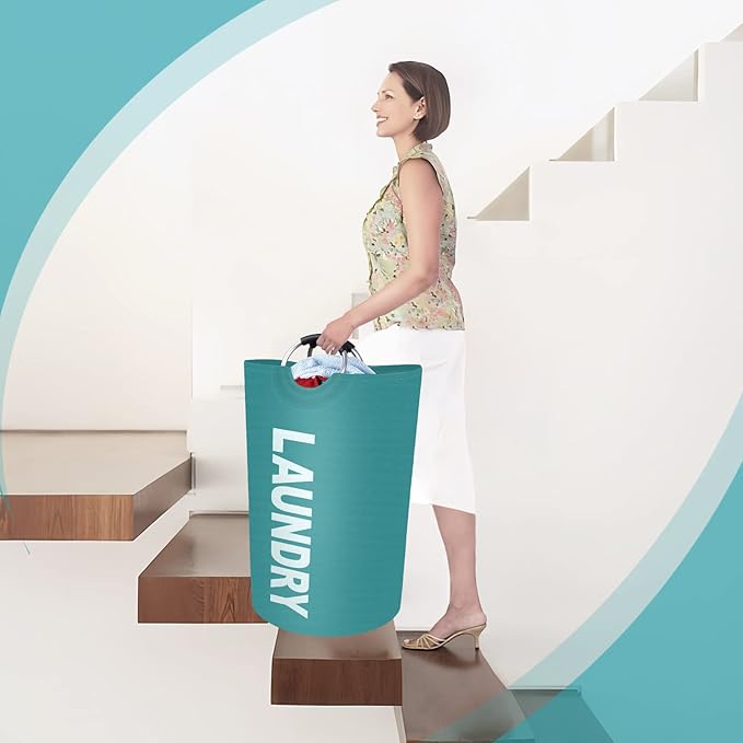 StorageRight 115L Large Laundry Basket, Laundry Hamper, Dirty Clothes Hamper - Image 7