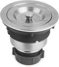 Serene Valley 3-1/2-inch Kitchen Sink Strainer Assembly, 304 Premium Stainless by SereneValley