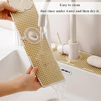 Faucet Mat for Kitchen Sink Splash Guard, 15 Inch Long Faucet Draining Mat - Image 5