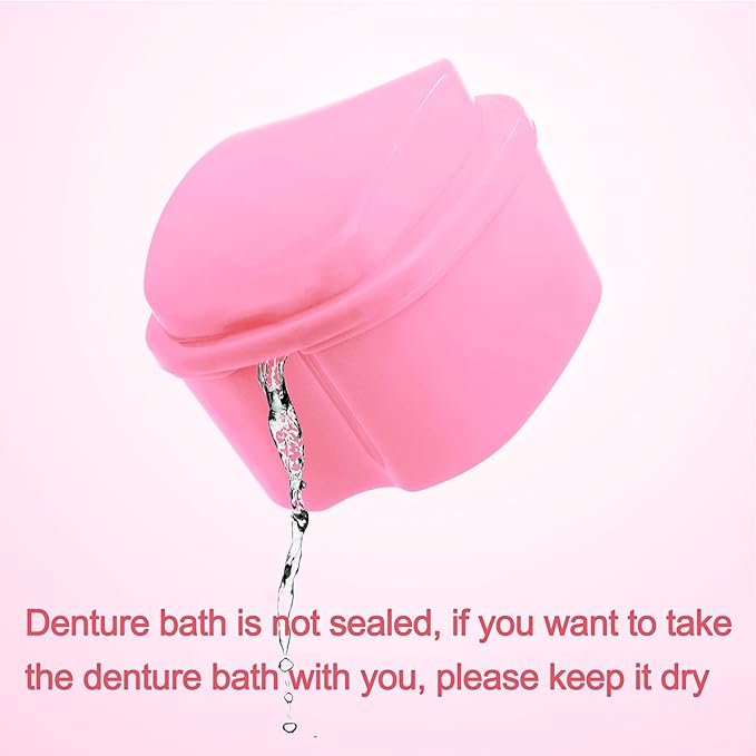 Keedolla Denture Cleaning Case Orthodontic Dental Retainer Container, Denture - Image 4