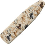 Running Horse Ironing Board Cover Resist Scorching Table Top Ironing Board by Psesaysky