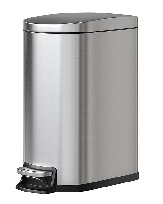 Garvee 13 gal / 50 L Stainless Steel Kitchen Trash Can by Garvee
