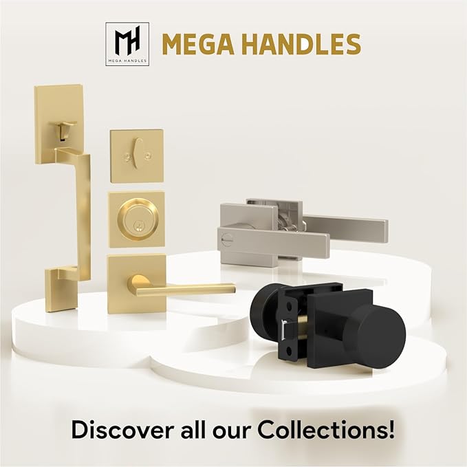 Mega Handles Floor Door Stopper, Quickly Installed Wall Protector, Wall - Image 7