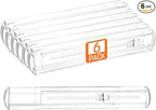 6 Pack Drawer Dividers for Clothes, 2.3" High 13"-21" Adjustable Drawer by Unknown