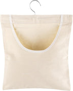 Canvas Clothespin Bag, 13.3x11.2 Inch Hanging Laundry Organizer by Unknown