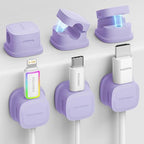 6 Pack Cable Management Cord Organizer, Magnetic Cable Clips-1s Lock, Rocoren by Rocoren