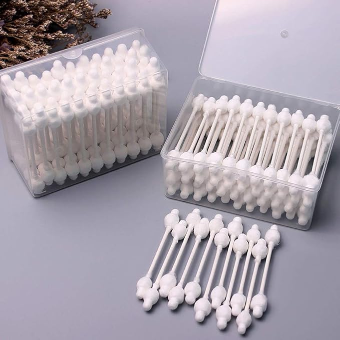 Baby Cotton Swabs, Organic Fragrance and Chlorine-Free Kids Safety Swabs - Image 8