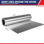 Aluminum Foil Wrap Roll 12 in x 1000 Feet Long Industrial Size and Strength | - Image 4