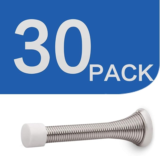 HOMOTEK 30 Pack Spring Door Stopper - Image 7