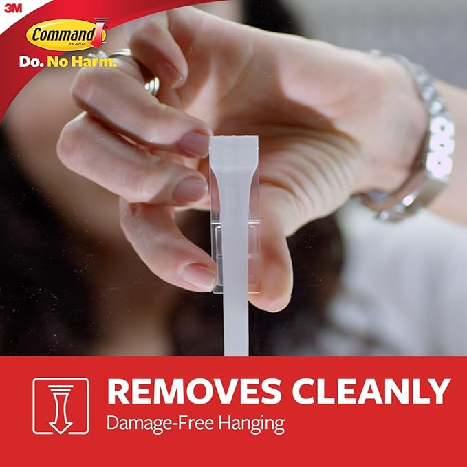 Command Small Utility Hooks, 24 Hooks and 28 Strips, Damage-Free Hanging Wall - Image 5