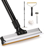 62" Carpet Rake for Pet Hair Removal – Adjustable Carpet Broom & Rug Rake - Image 9