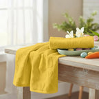 Artoid Mode 1 Pc Yellow 3D Rabbit Jacquard Easter Hand Towels - Image 4