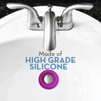 Bathroom Sink Hair Catcher for Pop-Up Drain – SinkRing 1.57" Precision Strainer - Image 4
