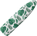 Green Leaves Ironing Board Covers Durable Stain Resistant Hook and Loop by Darisoco