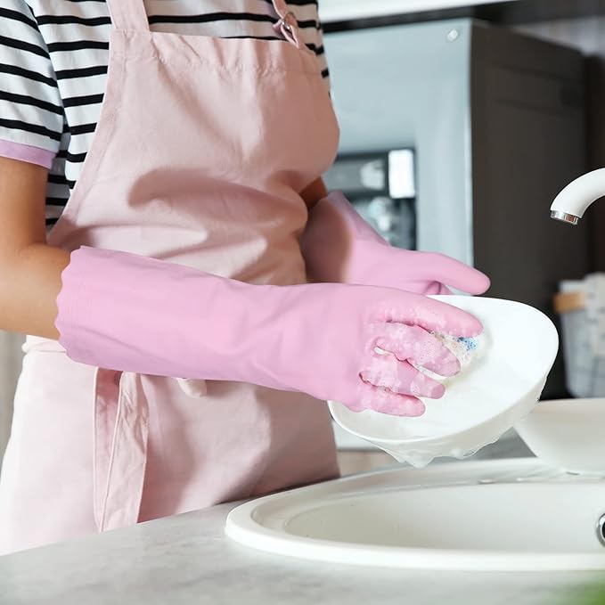 Bamllum Rubber Cleaning Gloves - Image 4