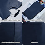 WOOHA 95L Large laundry basket, Collapsible laundry hamper, Tall Clothes - Image 4