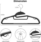 Heavy Duty Plastic Hangers 50 Pack - Image 2