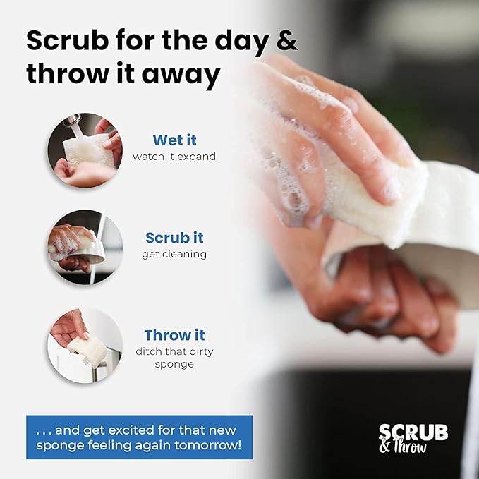Scrub & Throw Natural Loofah Sponges, and Household Use - Image 3