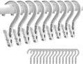 24pcs Laundry Hooks Clip Plastic Clothes Hangers Pins Super Strong Hanger Clips by Sermuok