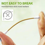 GOLD HONEY Bamboo Cotton Swabs 600 Count - Image 7